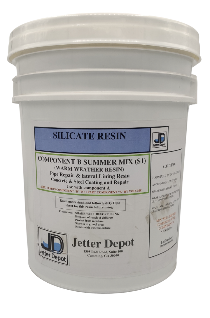 Kit de resina de silicato