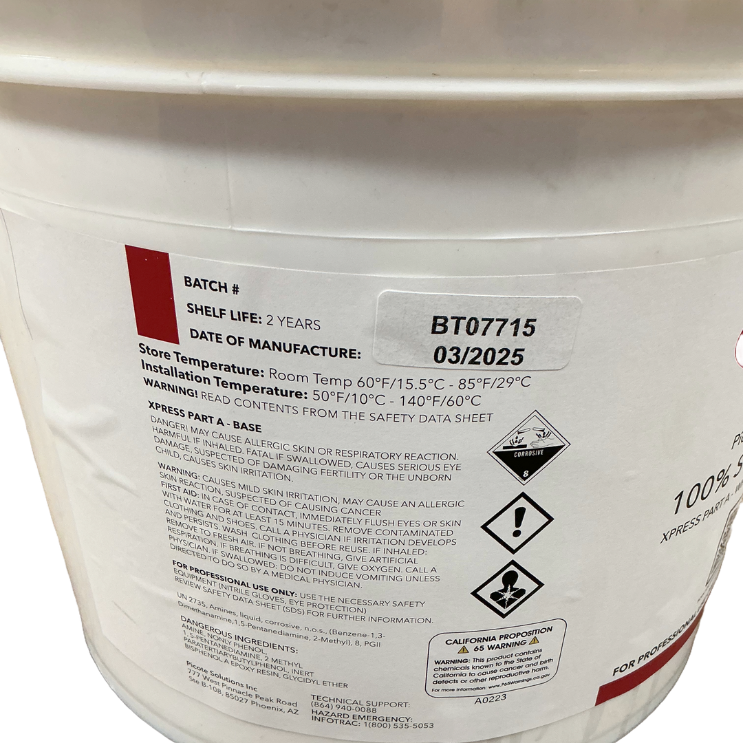 Picote Xpress Epoxy Base 2.5 GAL (Part A)
