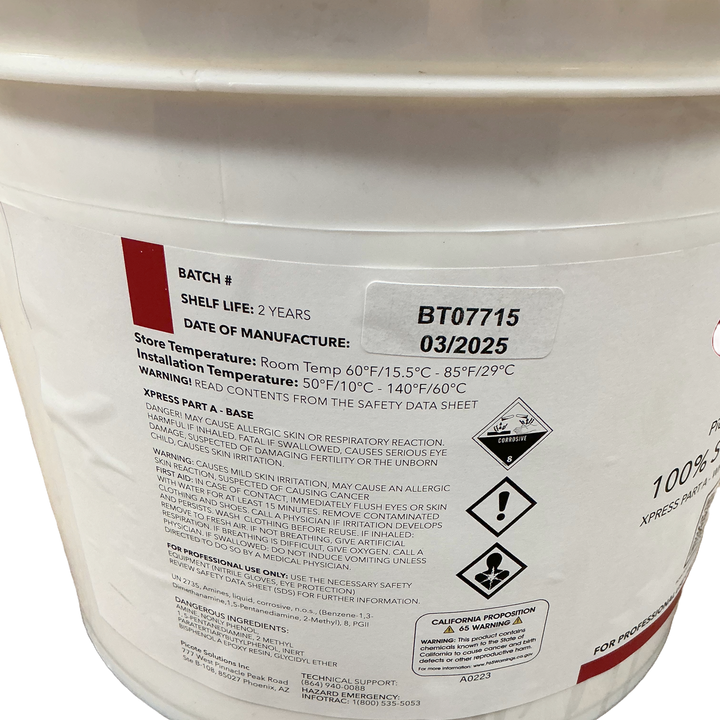 Picote Xpress Epoxy Base 2.5 GAL (Part A)