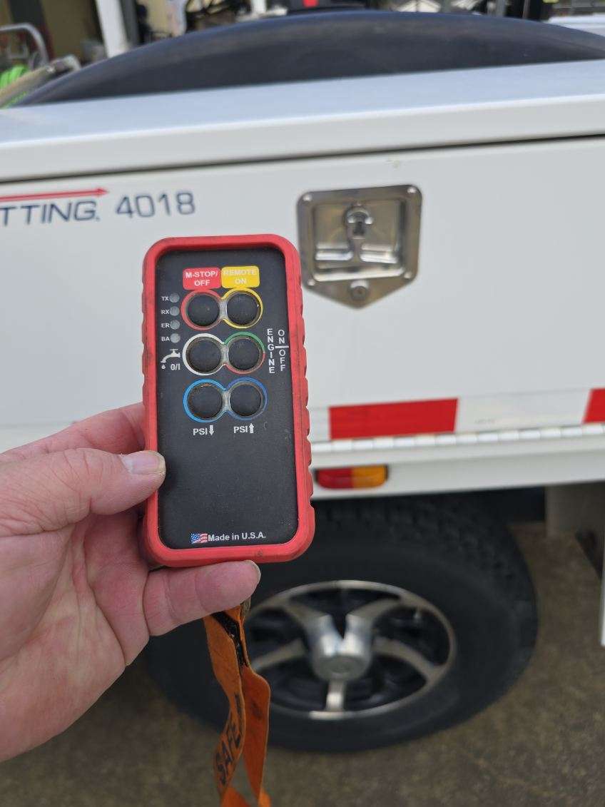 2019 U.S. JETTING 4018-300 UNIT WITH WIRELESS REMOTE