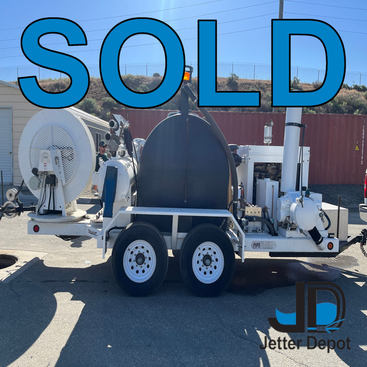 2006 PIPEHUNTER TRAILER JET / VAC UNIT