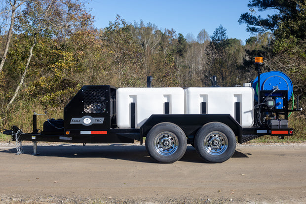 Eagle 600 DWR Tandem Axle Trailer Jetter